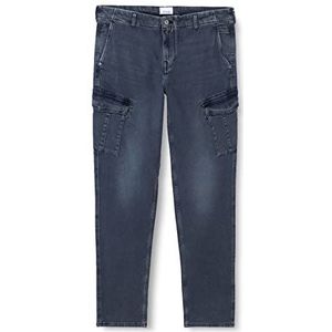 MUSTANG Heren Chino Cargo Jeans, Donkerblauw 583, 31W / 34L