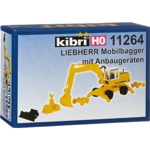 Kibri 11264 H0 Bouwvoertuig Liebherr Mobiele Graafmachine A922 Incl. Apparatuur