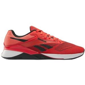 Reebok Nano X4 Sneakers voor volwassenen, uniseks, DYNRED/Black/PURGRY, 37 EU, Dynred Black Purgry, 37