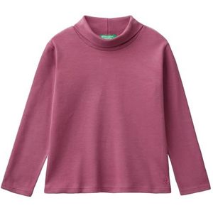 United Colors of Benetton T-shirt voor meisjes en meisjes, Paars, 2 anni