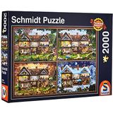 Schmidt House of Four Seasons 2000 piece Jigsaw Puzzle
