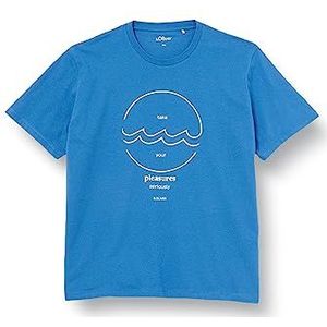 T-shirts, korte mouwen, blauw, 3XL
