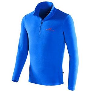 Black Crevice Heren Fleece Skirolli, blauw/rood, S