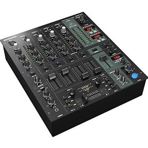 Behringer DJX750 Professionele 5-kanaals DJ-mixer met geavanceerde digitale effecten en BPM-teller