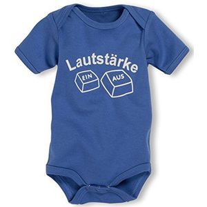 Playshoes Unisex Baby Body, blauw, 86/92 cm