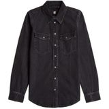 Slim Western - Overhemd - Zwart - Dames