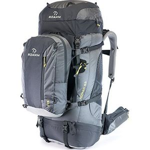 Roamm Nomad 65 +15 rugzak - 80L liter intern frame pack met afneembare dagrugzak - beste tas voor kamperen, wandelen, backpacken en reizen - mannen en vrouwen