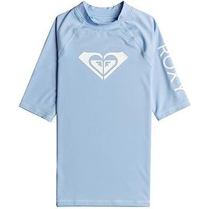ROXY Rash Vest met korte mouwen HEARTED Meisjes 6-16 Blauw 12/L