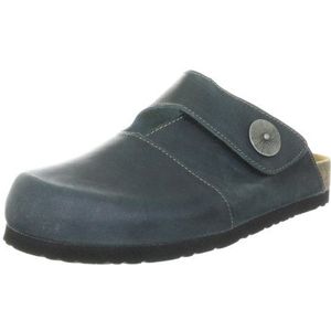 Dr. Brinkmann Damesslippers, Blauw Petrol 5, 41 EU