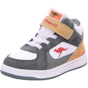 KangaROOS K-CPI Kalino Mid Ev Sneakers voor kinderen, uniseks, Militaire groene bladeren jumpers, 24 EU