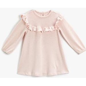 Koton Babygirl Ruffled Knit Jurk, roze (250), 12-18 maanden