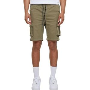 Urban Classics Heren Drawstring Cargo Shorts Cargos, Olive, XXL