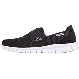 Kappa Taro Sneakers voor volwassenen, uniseks, Zwart 1110 wit zwart, 38 EU