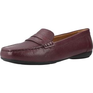 Geox Dames D Annytah Moc A Moccasin, wijn, 37 EU
