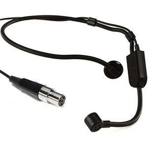 Shure PGA31-headset condensor microfoon met cardioïde polair patroon, flexibele zwanenhals, schuim voorruit en TA4F (TQG) -connector voor gebruik met Shure Wireless Systems (PGA31-TQG)