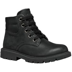 Geox J SHAYLAX BOY B enkellaars, zwart, 10 UK kind, Zwart, 10 UK Child