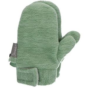 Sterntaler Baby Unisex kinderen wanten melange handschoen - baby wanten winter, baby handschoenen - gevoerd met katoenen fleece - groen, groen, 3
