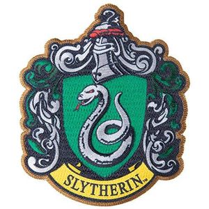 Simplicity Harry Potter Slytherin huis-embleem applicatie kleding strijkplaatje 8,9 x 10,4 cm