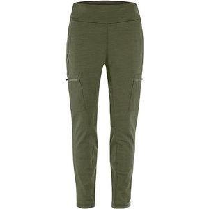 Fjallraven 86995-662 Keb Fleece Broek W Sportbroek Dames Deep Forest Maat S