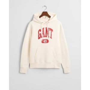 Seasonal Graphic Hoodie, crème, S