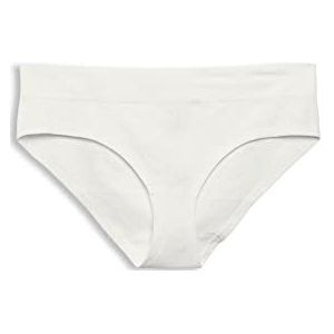 ESPRIT Gerecycled: hipster shorts met zacht comfort, off-white, M