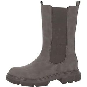 Tom Tailor Dames 4296218 Chelsea laarzen, grijs, 38 EU