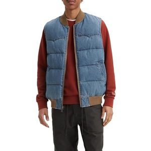 Levi's New Super Puffer vest voor heren, Slightly Sidetracked, S