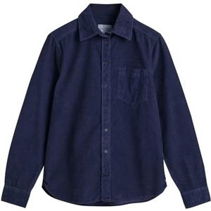 REG Corduroy Shirt, classic blue, 38