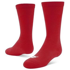 Sof Sole RBI Baseball Over the Calf Team Athletic Performance Sokken voor mannen en jeugd, 2-pack, Rood, L