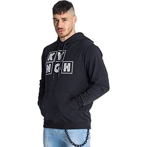 Gianni Kavanagh Zwarte playground hoodie met capuchon, maat XL voor heren, blue, XL