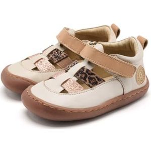 GIOSEPPO CLEARFIELD Babyslippers - Gebroken Wit - Ivoor - Barefoot Kankersandalen