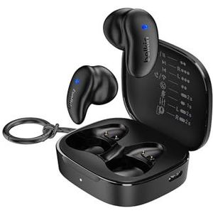 Belkin SoundForm Anywhere Draadloze Oordopjes, Lichtgewicht Bluetooth Oordopjes, Langdurig Comfort, Waterdicht (IPX4), Oortjes voor iPhone, iPad, Tablet, Laptop, Sport, Hardlopen en meer - Zwart
