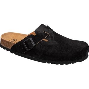 Scholl - Olivier Sandal Clog - Klompen - Zwart - Suède