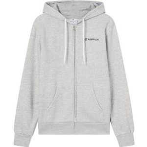 Champion - Sweatvest - Grijs/Zwart - Capuchon - Lange Mouw