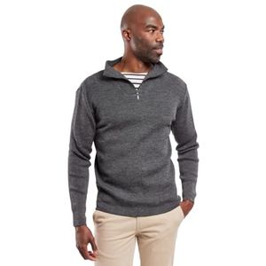 Armor Lux, Heren erfgoed trui ""Guisseny"", Grijs (grijs gemêleerd 150), S