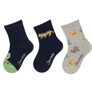 Sterntaler Jongenssokken (verpakking van 3 stuks), marineblauw, 22 EU