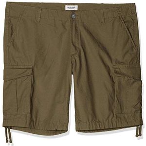 JACK & JONES Herenshorts, groen (olive night), 42