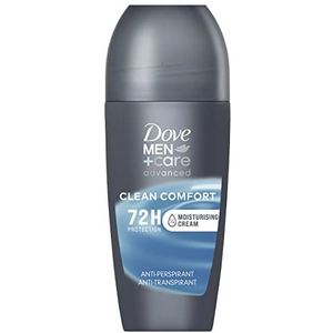 Dove Men+Care Advanced Clean Comfort Deodorant met 72 uur tegen lichaamsgeur en okselzweet, met Triple Action Technology, 50 ml