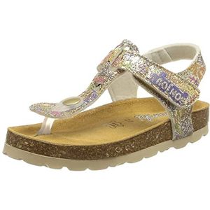 Lurchi meisjes ohana sandalen, Goud glitter., 27 EU