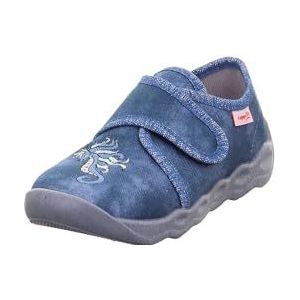 Superfit Mädchen BUBBLE Hausschuhe, blau 8030