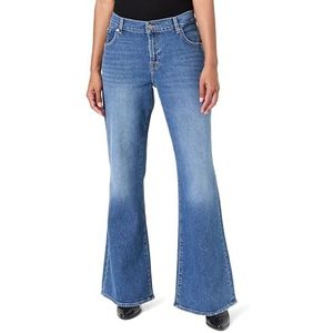 7 For All Mankind Spencer Flare Explorer, blauw (mid blue), 29W