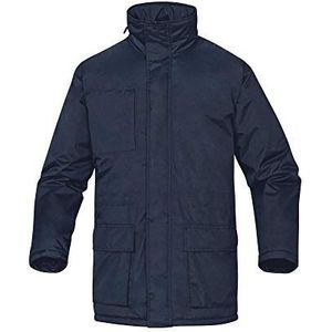 Delta Plus DARW3BMTM parka van polyester pongé met PVC-coating, marineblauw, maat M, 10 stuks