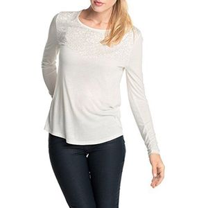 ESPRIT Collection Dames shirt met lange mouwen met pailletten