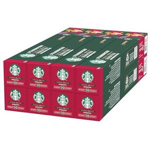 STARBUCKS Single-Origin Sumatra by Nespresso, Dark Roast, Koffiecapsules 8 x 10 (80 Capsules)