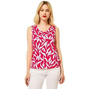 Street One Zomertop voor dames, Aw Intense Coral, 38