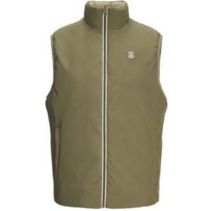 JACK&JONES JPRBLUBROOK Omkeerbaar Vest voor heren, Olive Night, XS, groen (olive night), XS