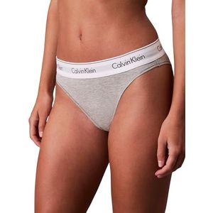 Calvin Klein High Leg Tanga slip dames  - Grijs
