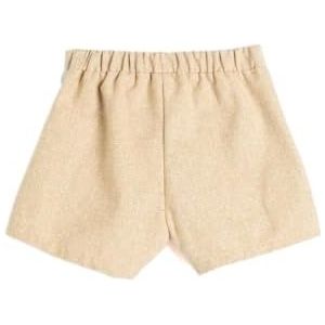 Koton Girls's Skort Envelop Elastische Tailleband Pleated Shorts, 158 (geel), 7-8 Jaar