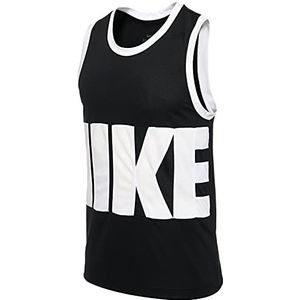 Nike Heren M Nk Df JSY Starting Five Vest, zwart/wit/(wit), S