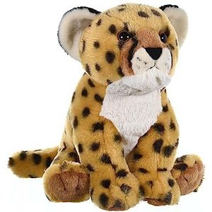 Wild Republic Cuddlekins Cheeta-jongen, knuffeldier, babycadeau voor meisjes en jongens, pluche dier, knuffeldier voor baby's, speelgoed van gerecycled materiaal, 30 cm
